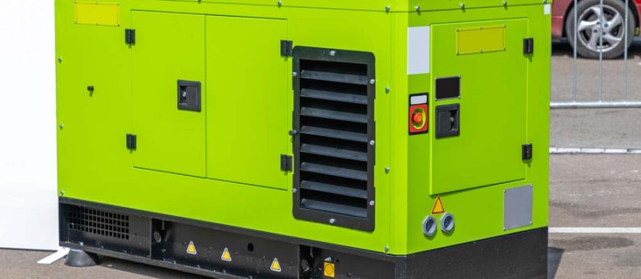 auxiliary electric power diesel generator emergency equipment